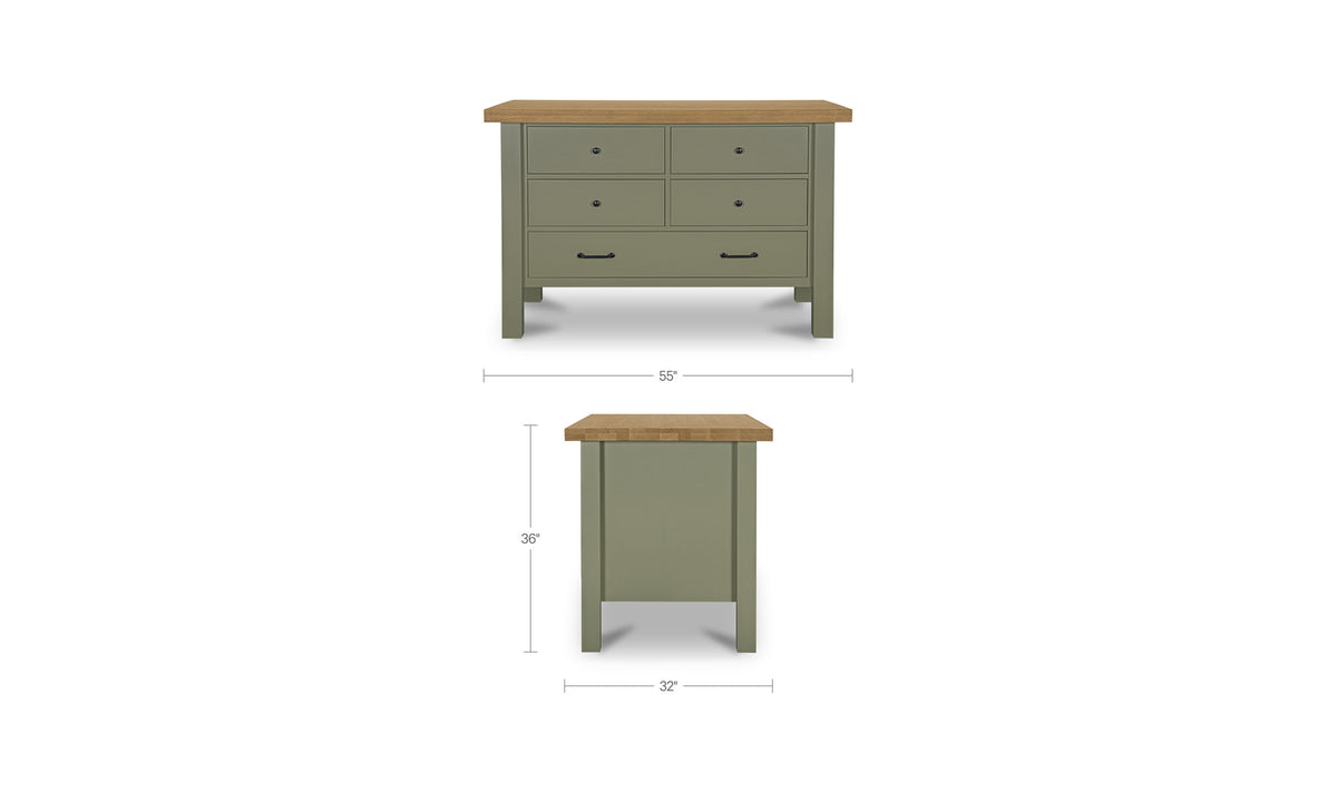 Rosemary Kitchen Island