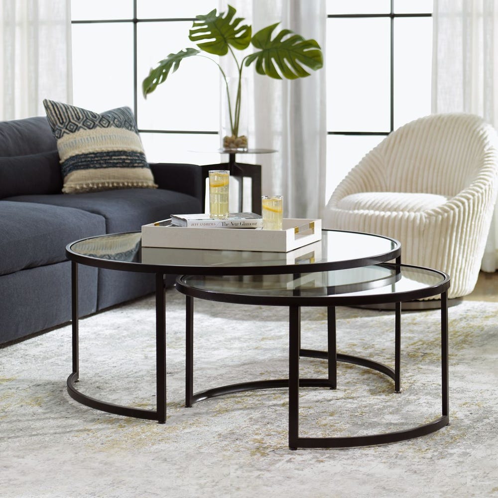 Rhea Nesting Coffee Tables, S/2