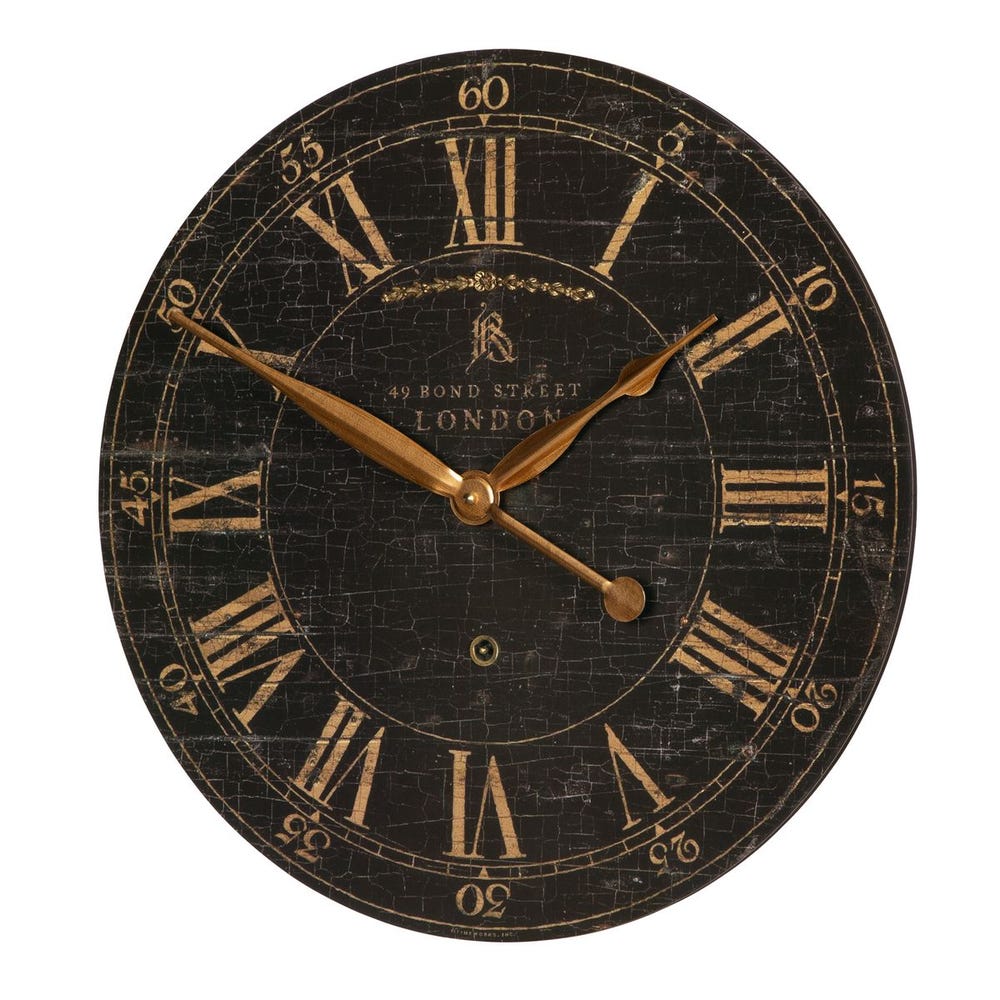 Bond Street Wall Clock