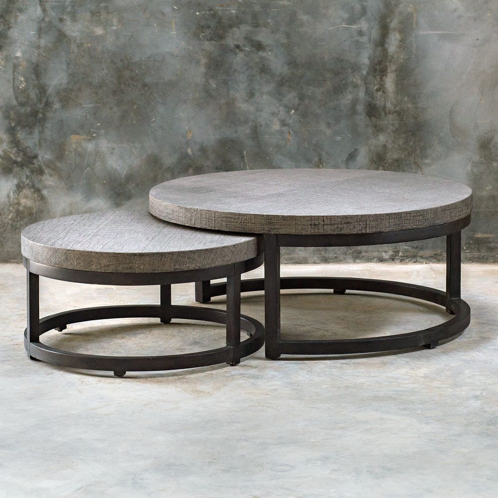 Aiyara Nesting Coffee Tables, S/2