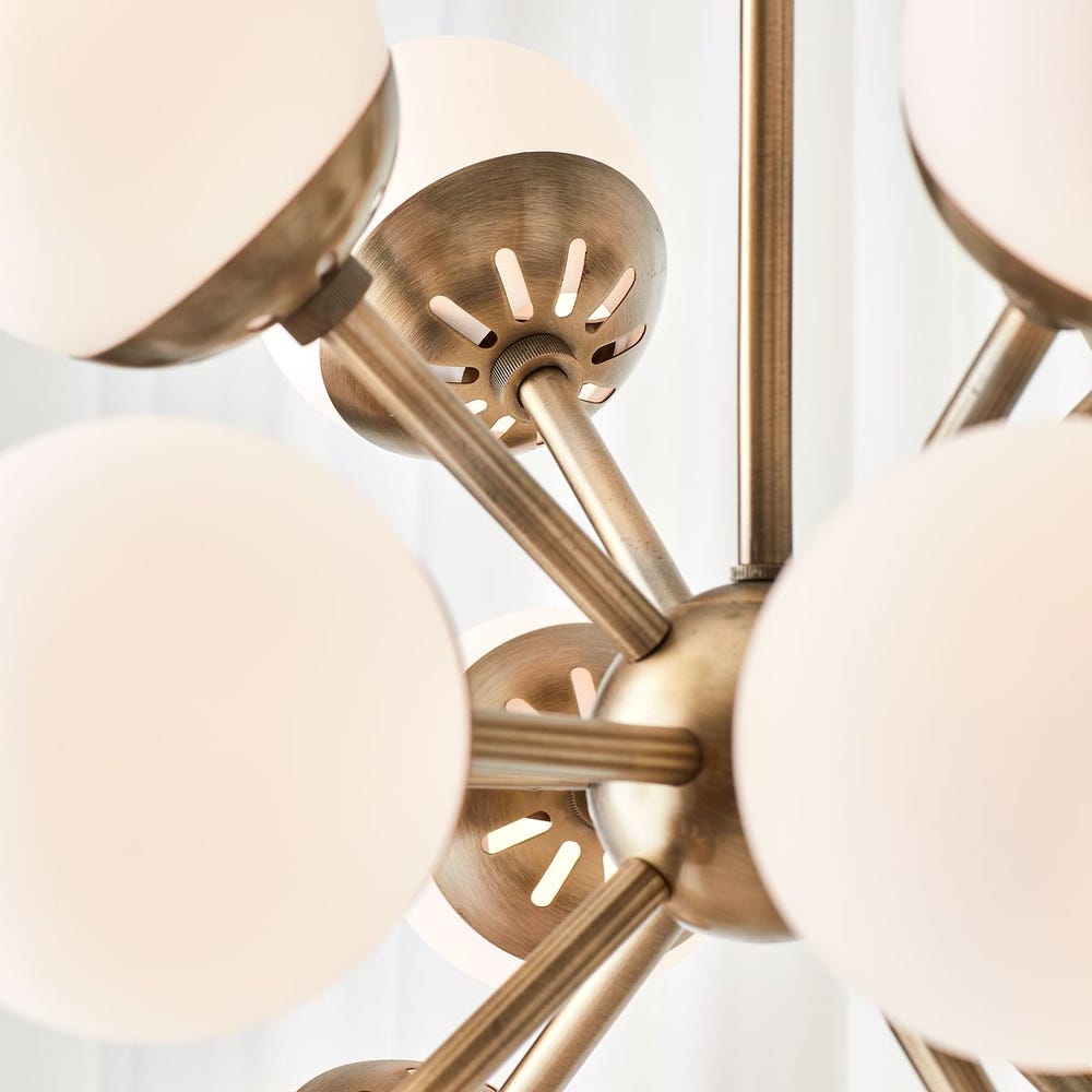 Droplet, 16 Lt Chandelier