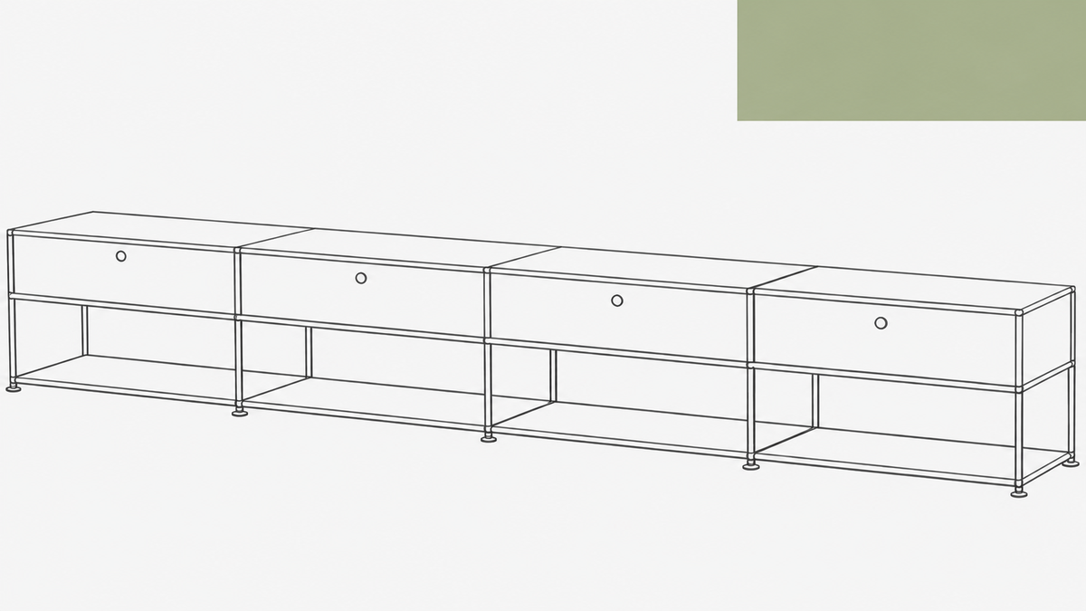 USM Haller Open Media Console