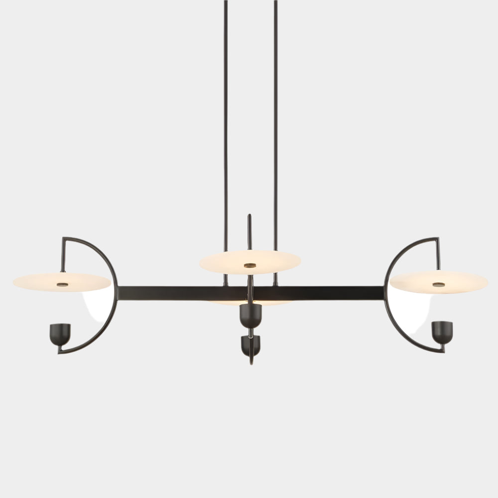 Kyoto, 4 Lt Linear LED Chandelier