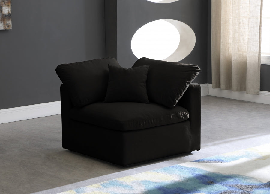 Fauteuil d'appoint rembourré en chenille Vivi 