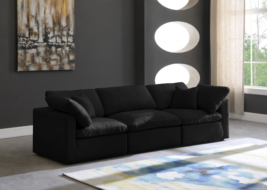 Plush Velvet Standard Comfort Modular Sofa