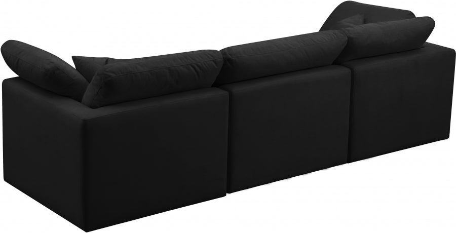 Plush Velvet Standard Comfort Modular Sofa