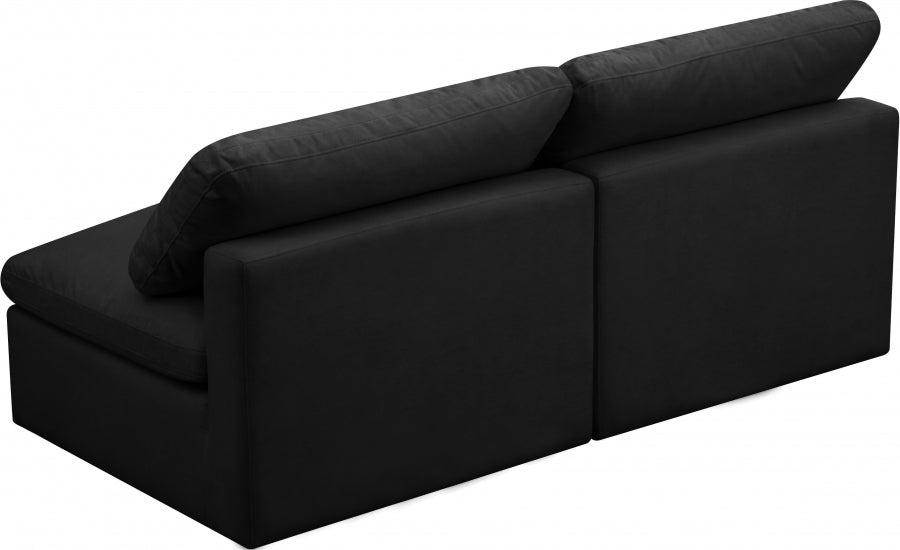 Plush Velvet Standard Comfort Modular Sofa