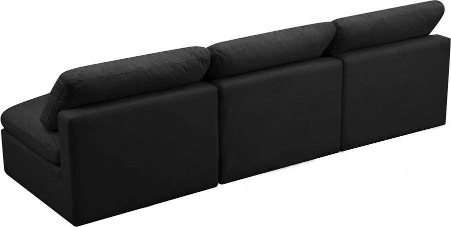 Plush Velvet Standard Comfort Modular Sofa