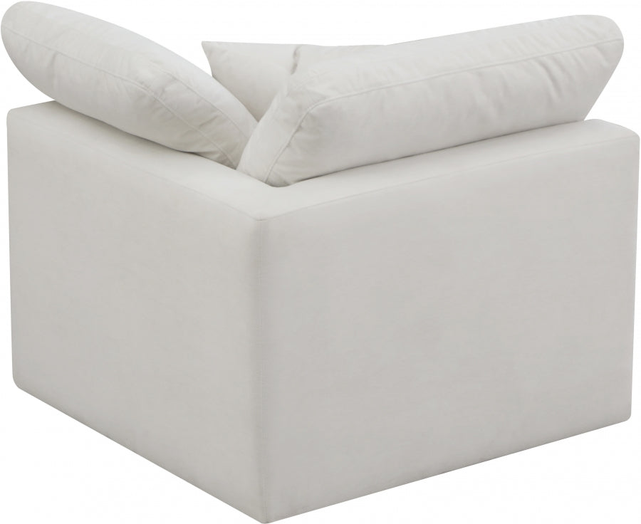 Fauteuil d'appoint rembourré en chenille Vivi 