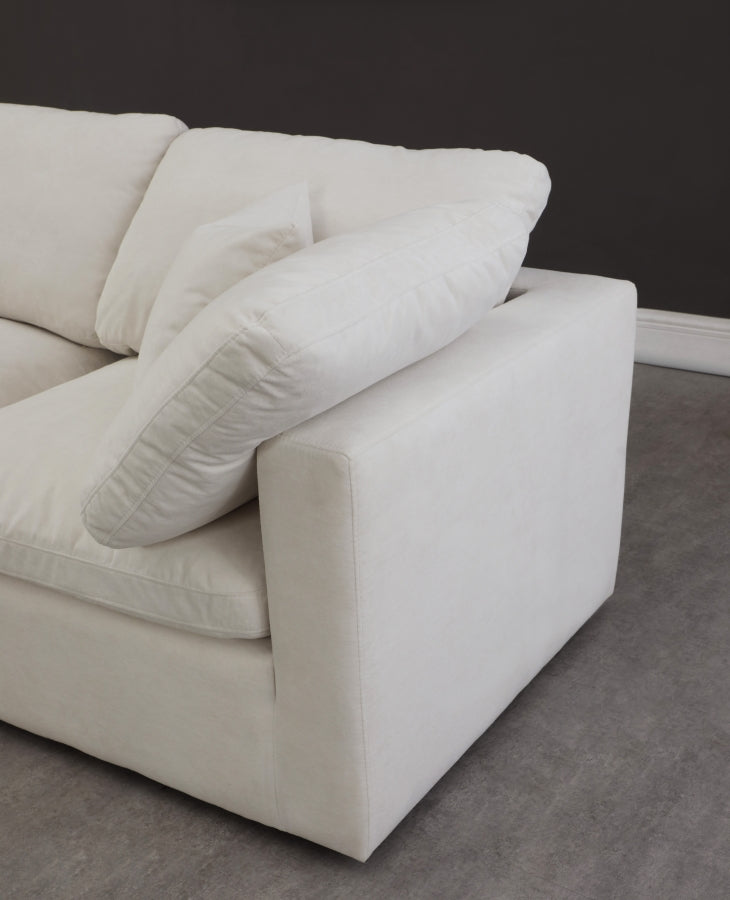 Plush Velvet Standard Comfort Modular Sofa