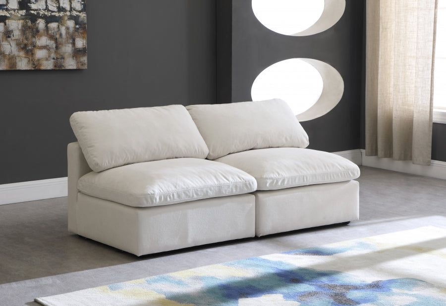 Plush Velvet Standard Comfort Modular Sofa