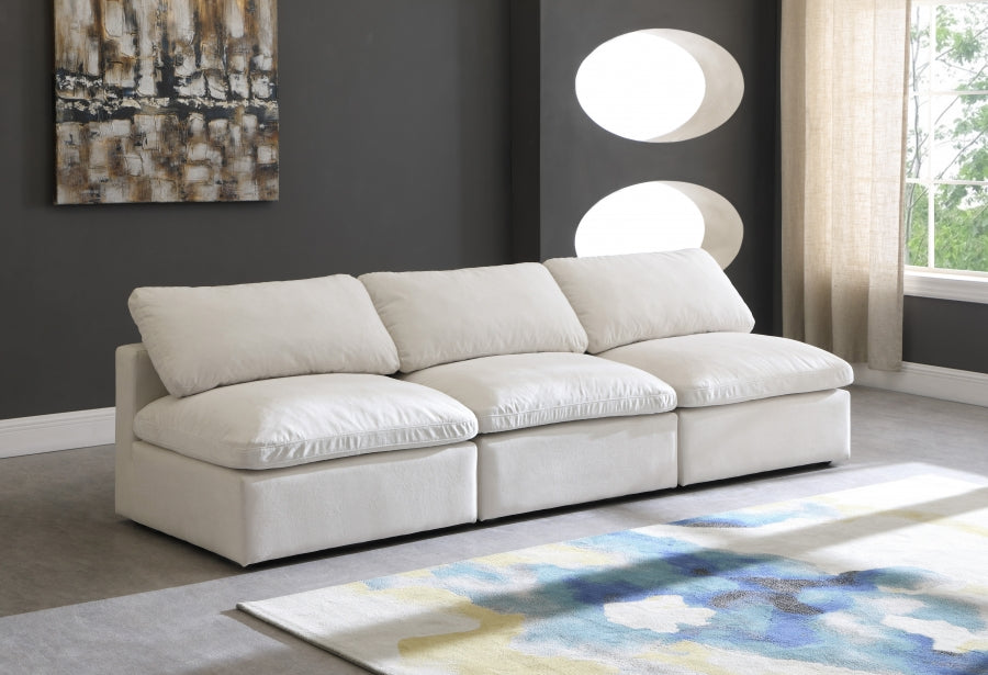 Plush Velvet Standard Comfort Modular Sofa