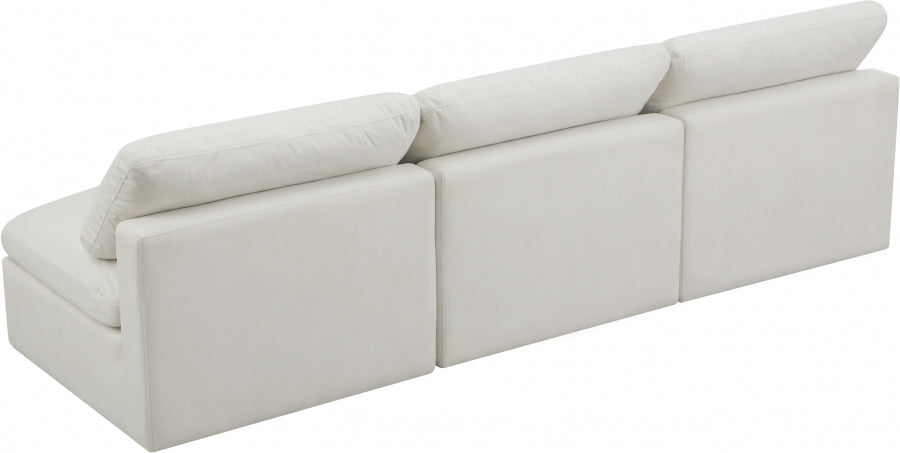 Plush Velvet Standard Comfort Modular Sofa