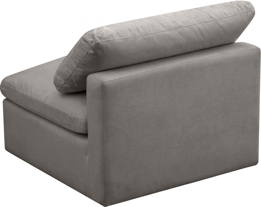 Fauteuil d'appoint rembourré en chenille Vivi 