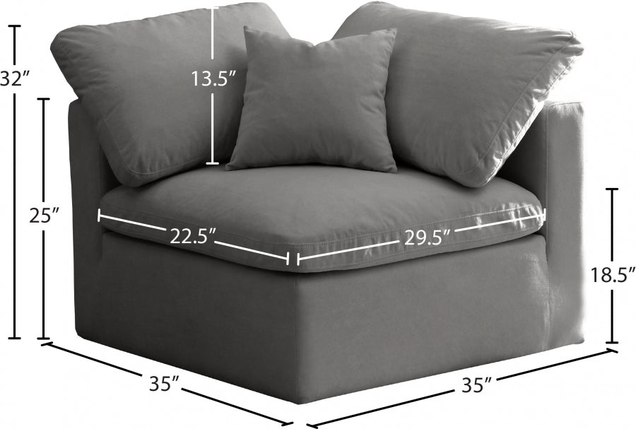 Fauteuil d'appoint rembourré en chenille Vivi 