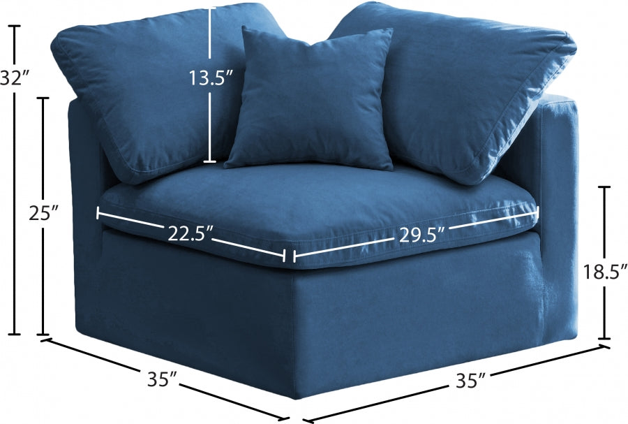 Fauteuil d'appoint rembourré en chenille Vivi 