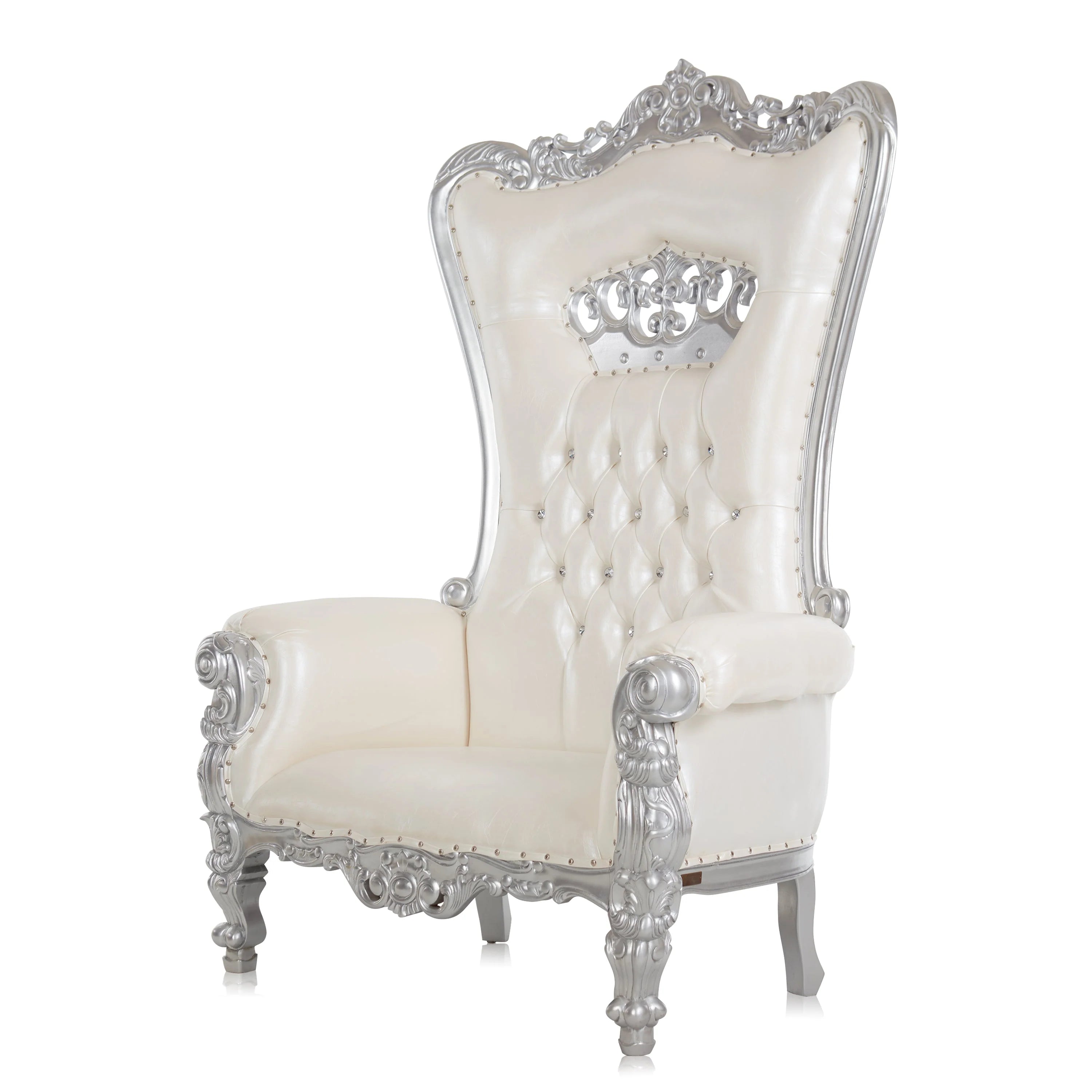 Crown Tiffany Extra Wide Throne Chair