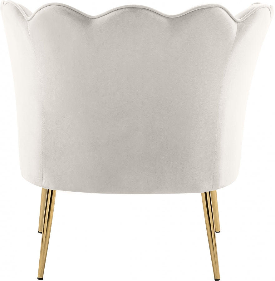 Jester Velvet Upholstered Accent Chair