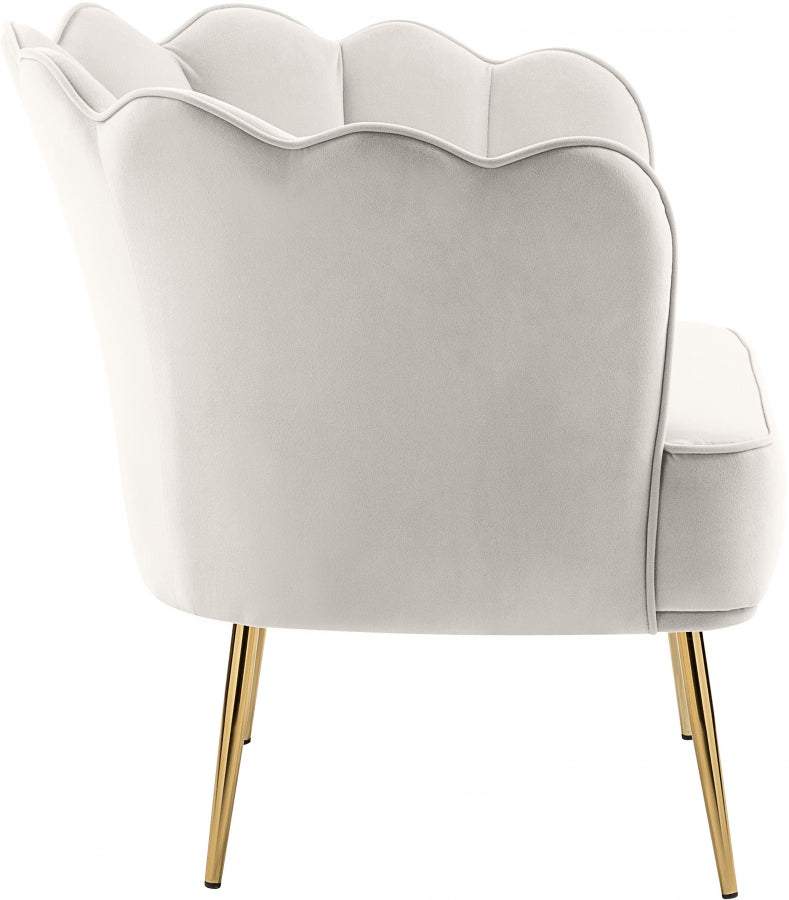 Jester Velvet Upholstered Accent Chair