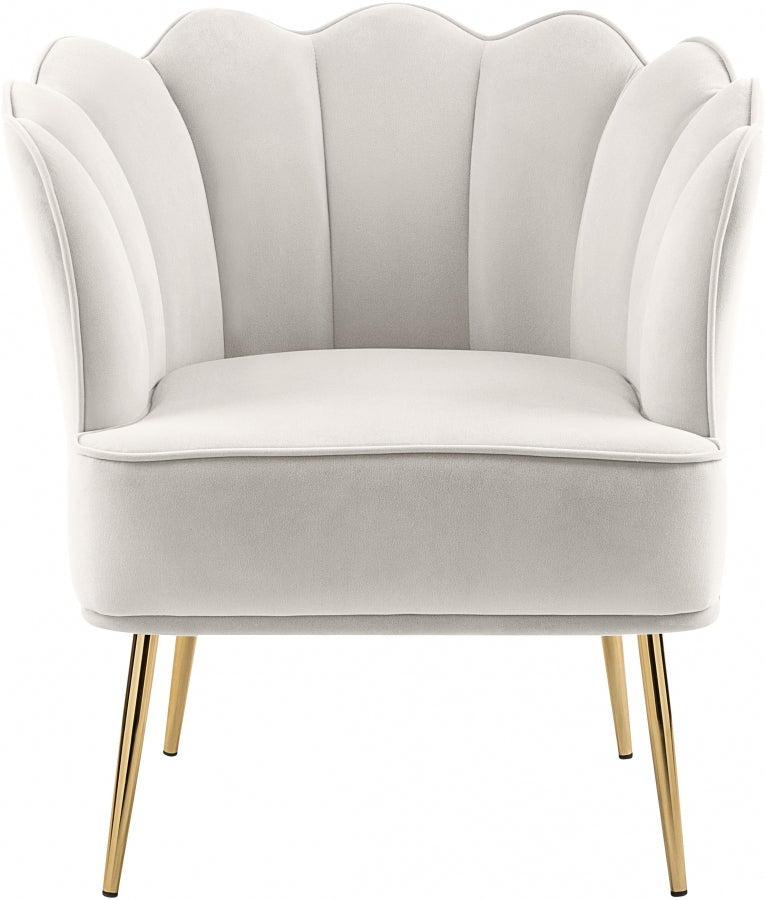 Jester Velvet Upholstered Accent Chair