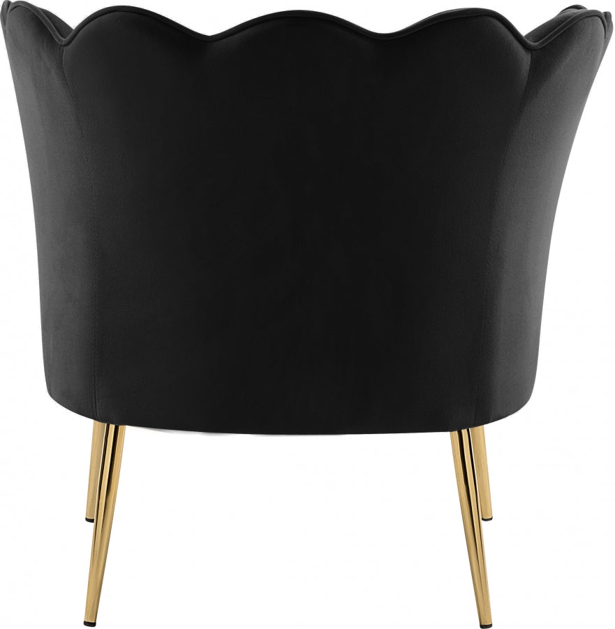 Jester Velvet Upholstered Accent Chair