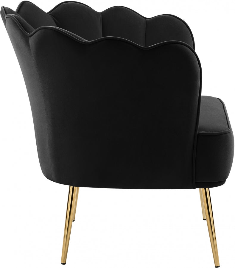 Jester Velvet Upholstered Accent Chair