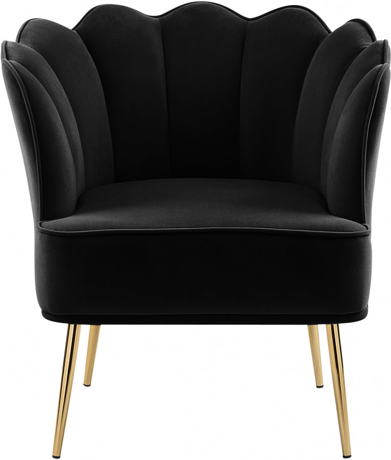 Jester Velvet Upholstered Accent Chair