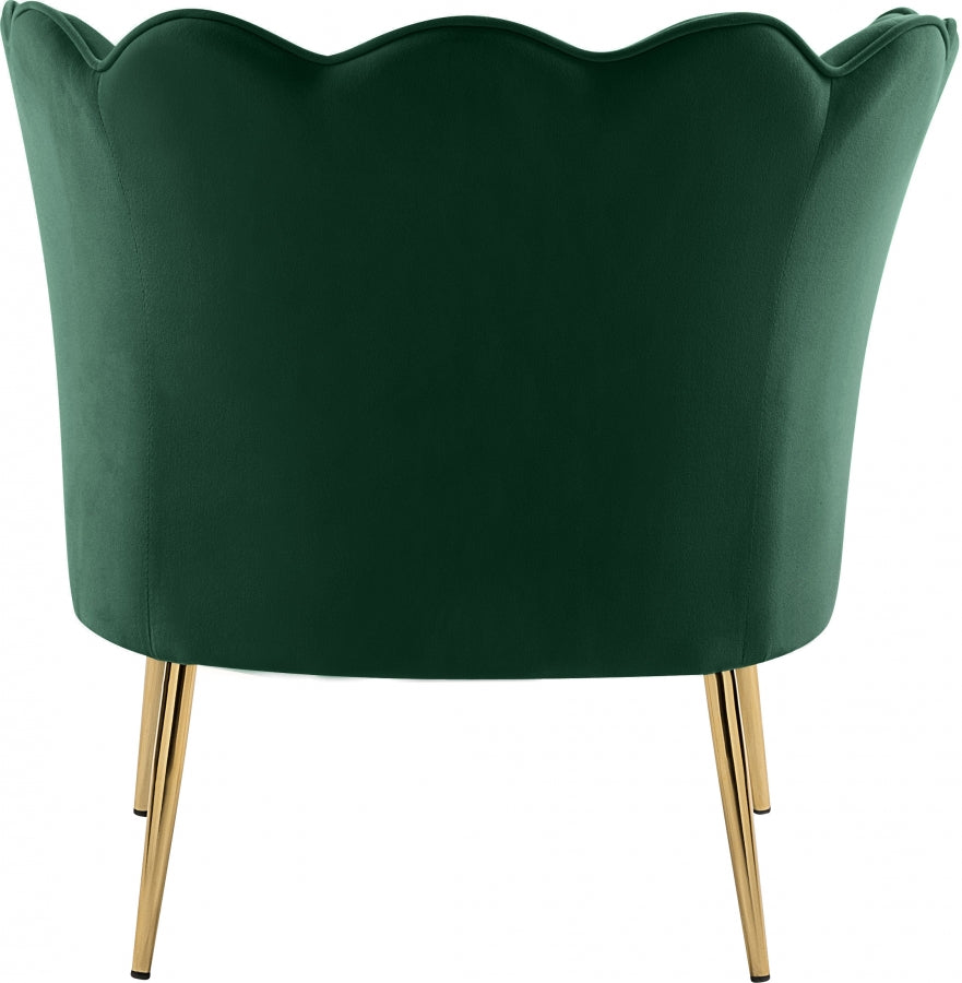 Jester Velvet Upholstered Accent Chair