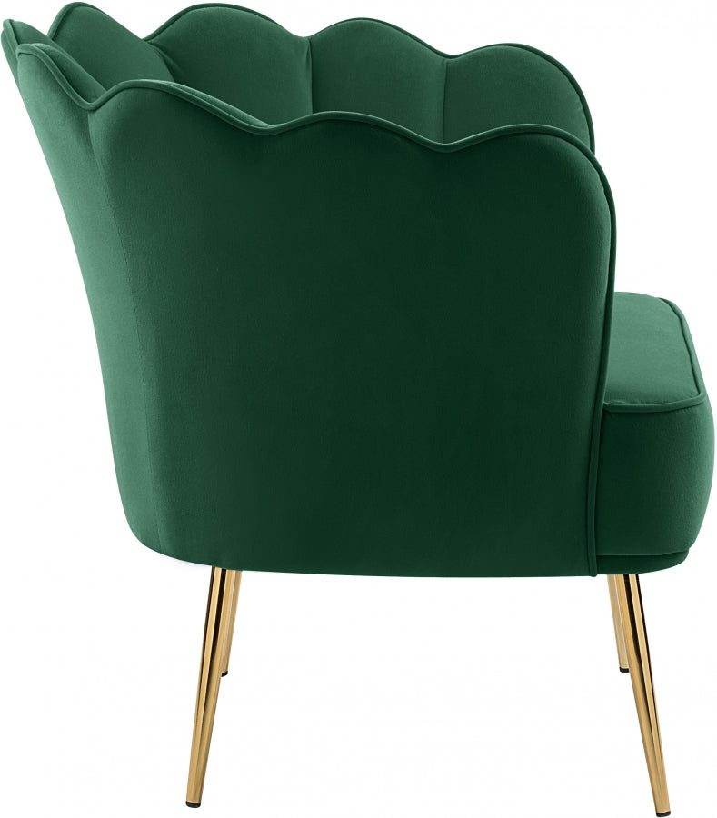 Jester Velvet Upholstered Accent Chair
