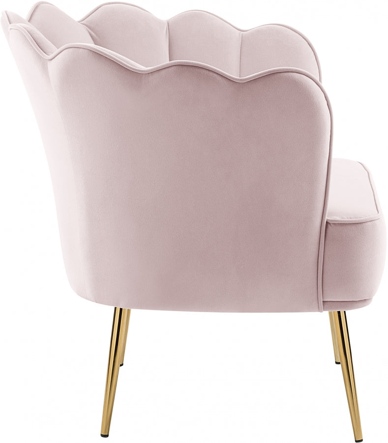 Jester Velvet Upholstered Accent Chair