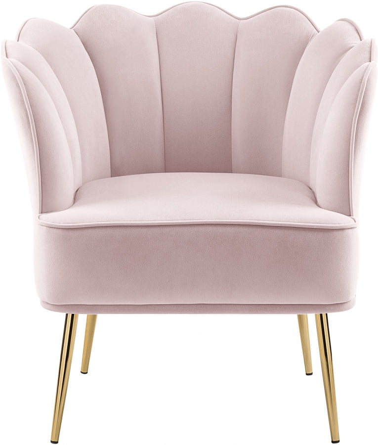 Jester Velvet Upholstered Accent Chair