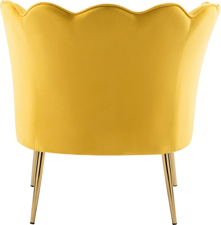 Jester Velvet Upholstered Accent Chair