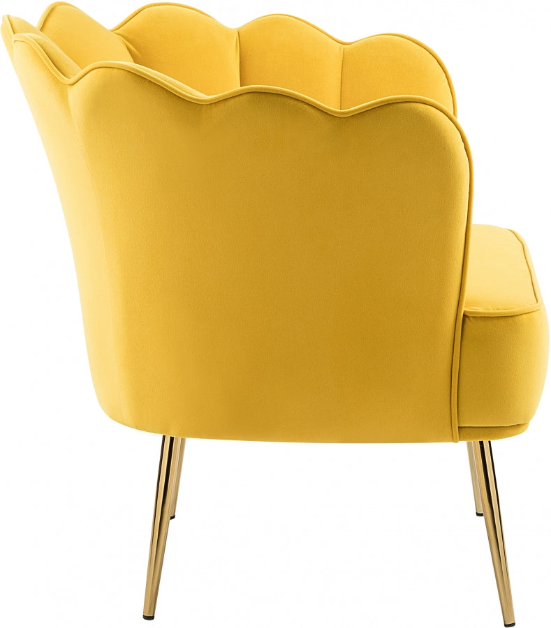 Jester Velvet Upholstered Accent Chair
