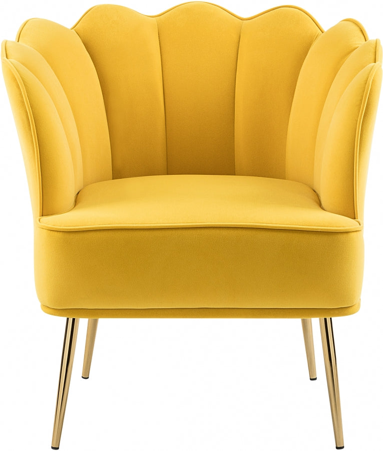Jester Velvet Upholstered Accent Chair