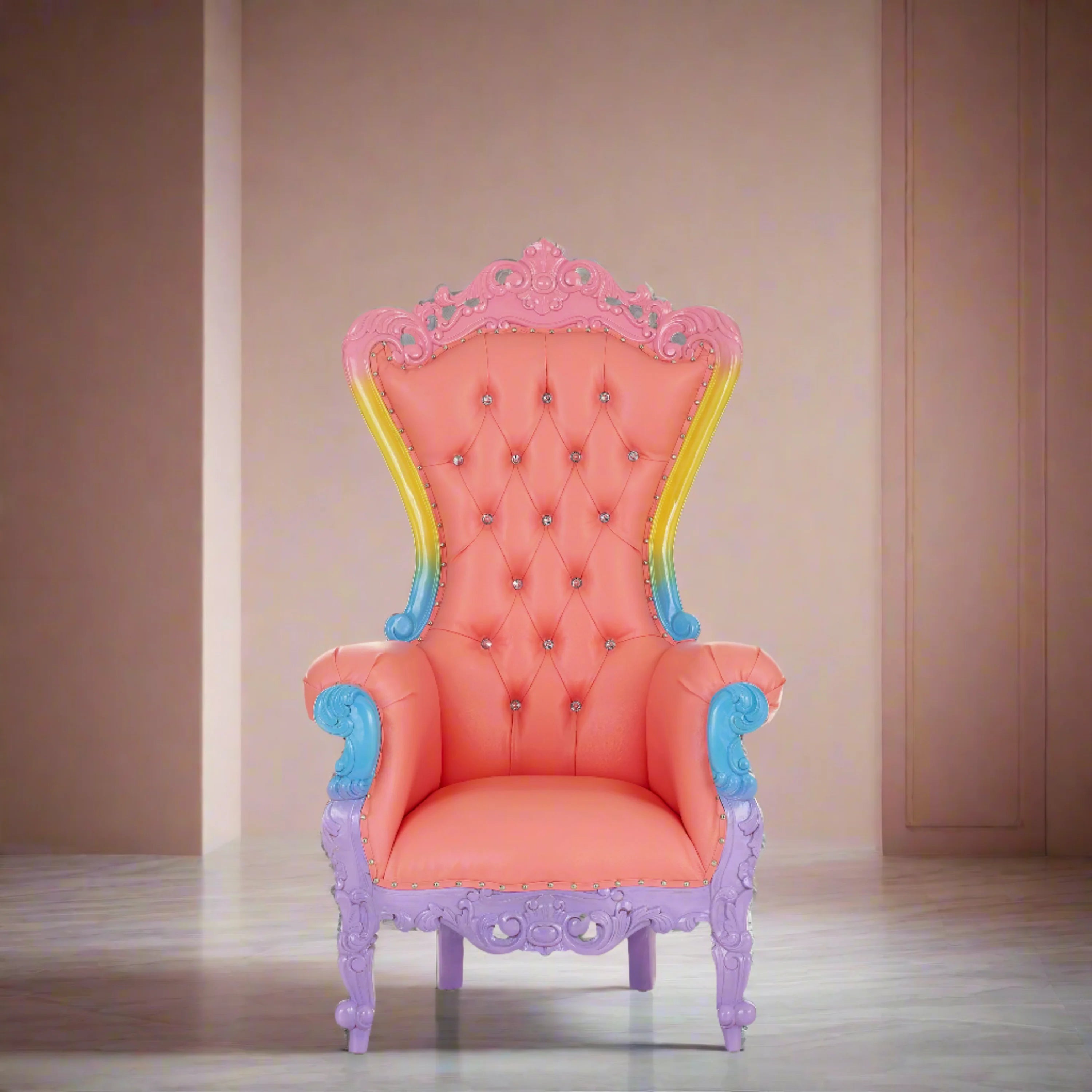 Queen Tiffany 59 Throne Chair