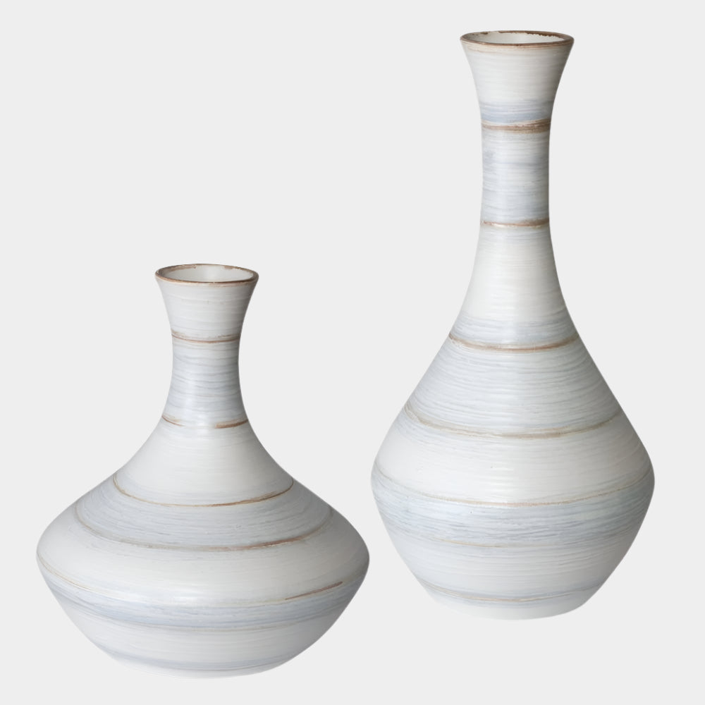 Potter Outdoor Vases, S/2