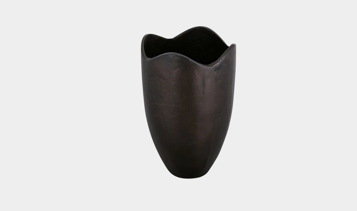 Athena Cast Aluminum Vase
