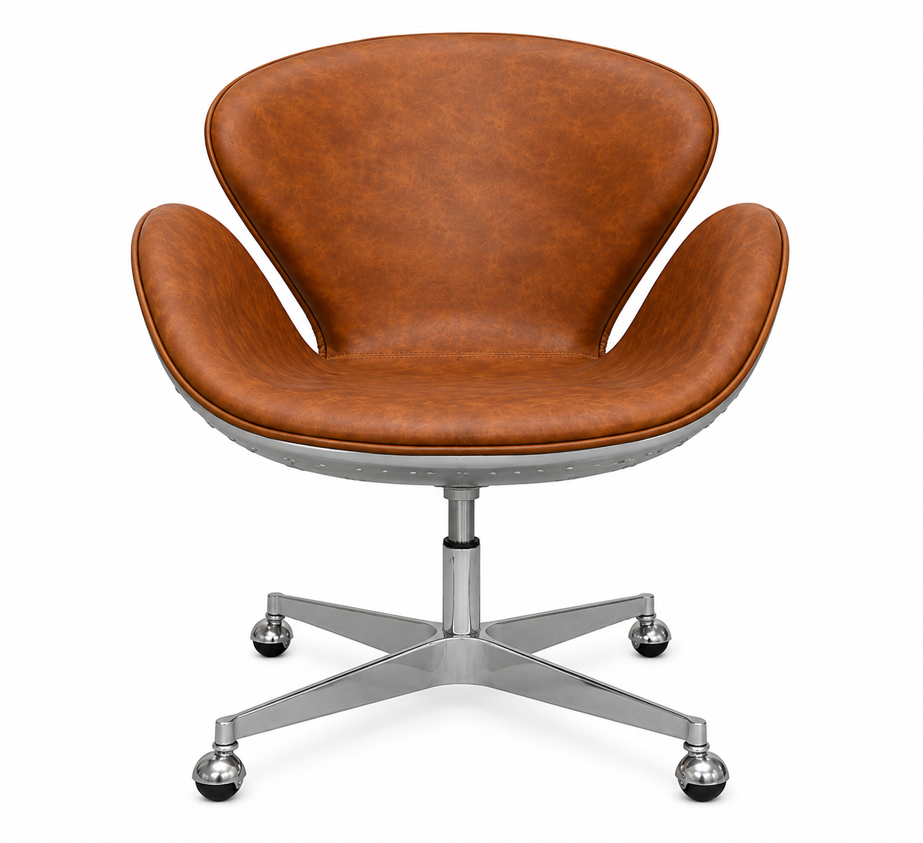 Swan Aviator Armchair - With Wheels