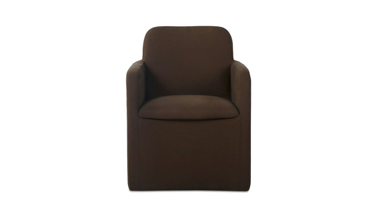 Bent Rolling Arm Chair