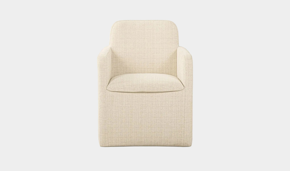 Bent Rolling Arm Chair