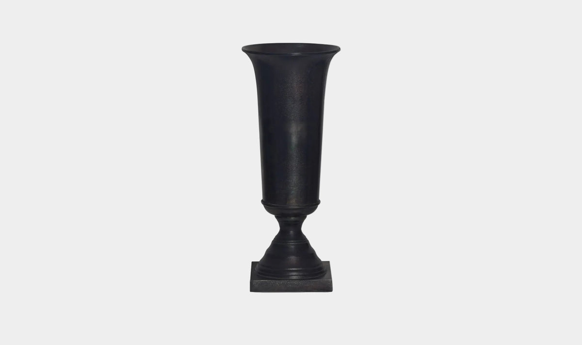 Cassia Cast Aluminum Vase