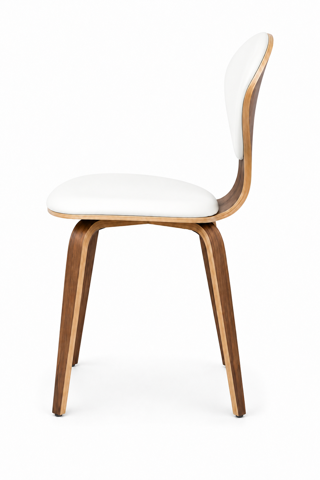 Norman Cherner PU Leather Dining Chair