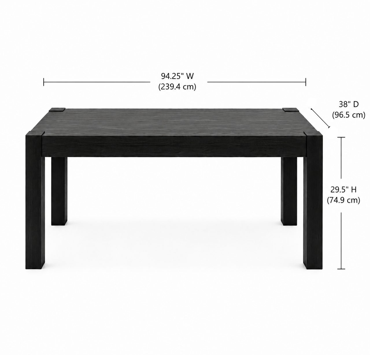 Mango Wood Dining Table