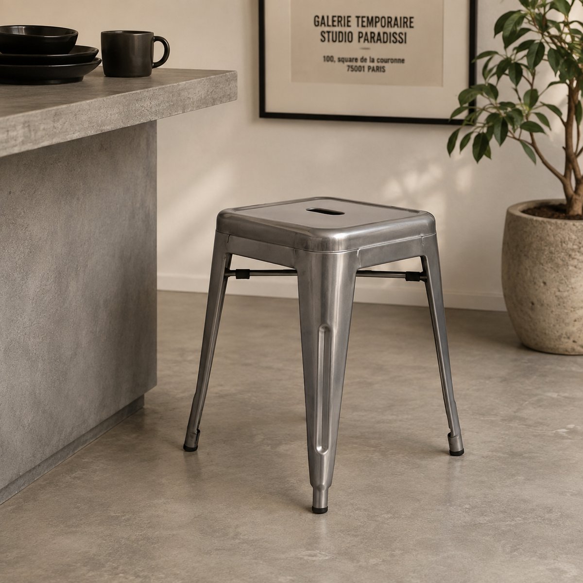 Mini Tolix Stool