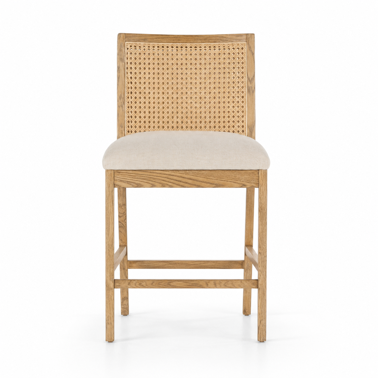 Lisbon Cane Armless Stool