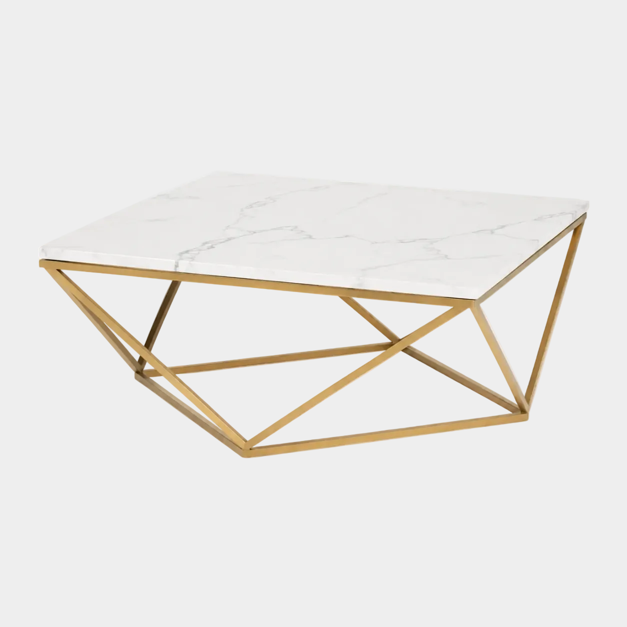 Table basse en marbre Justine (faux)