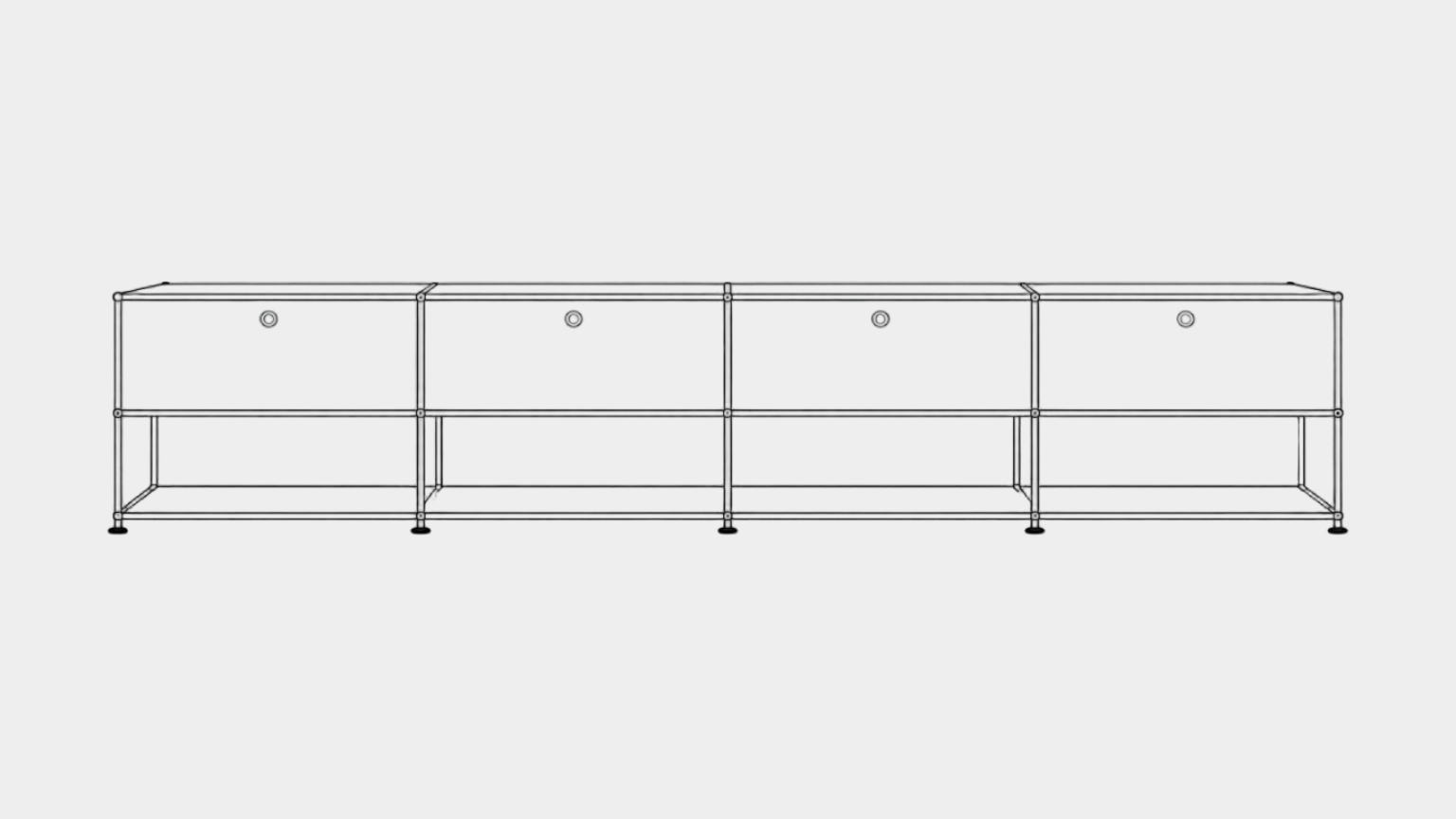 Crédence USM Haller