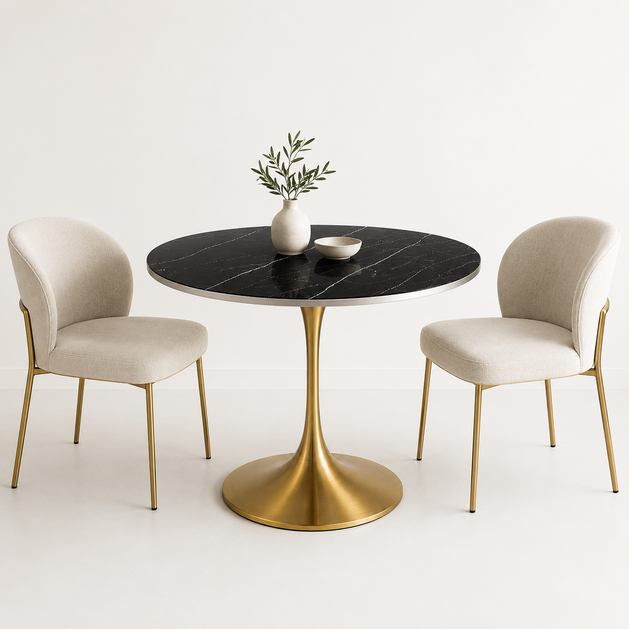 Table à manger urbaine abstraite