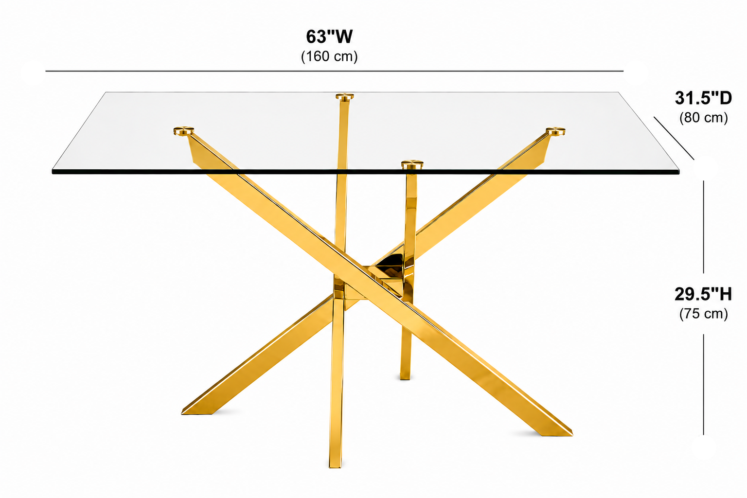 Xander Rectangle Dining Table
