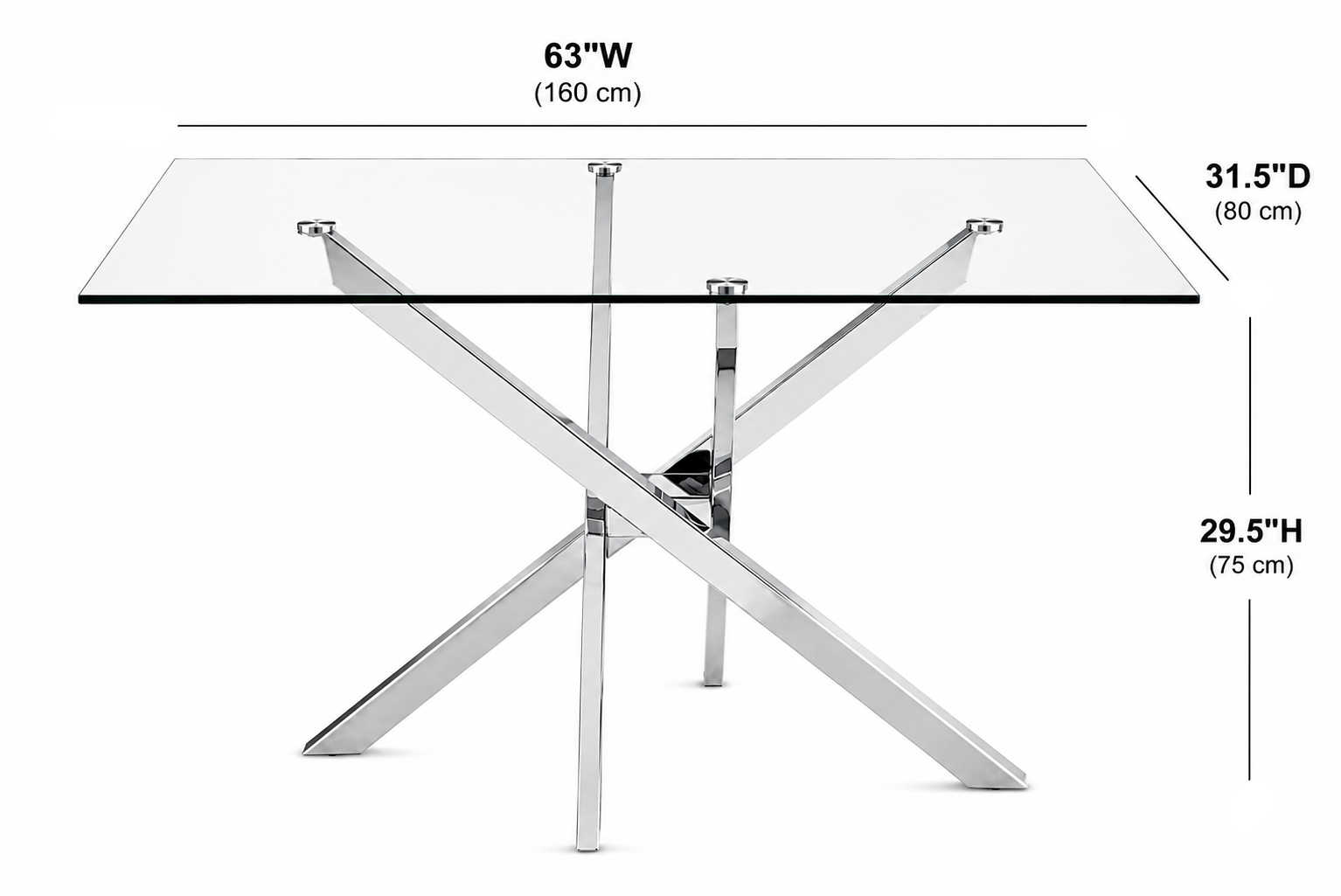 Xander Rectangle Dining Table